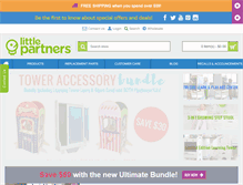 Tablet Screenshot of littlepartners.com